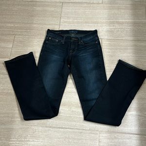 Lucky Brand sweet boot low rise jeans sz 00/24 L